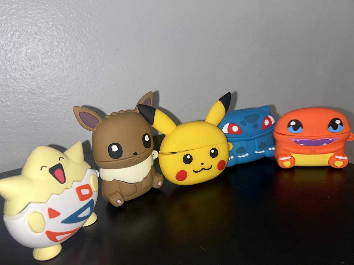 Pokémon fans come see our inventory of AirPod cases! sweetstreetllc.etsy.com
#AAPL #Airpod #Pokemon #PokemonArt #Collector #Trendy #Pikachu #Bulbasaur #Charmander #Eevee #Togepi
