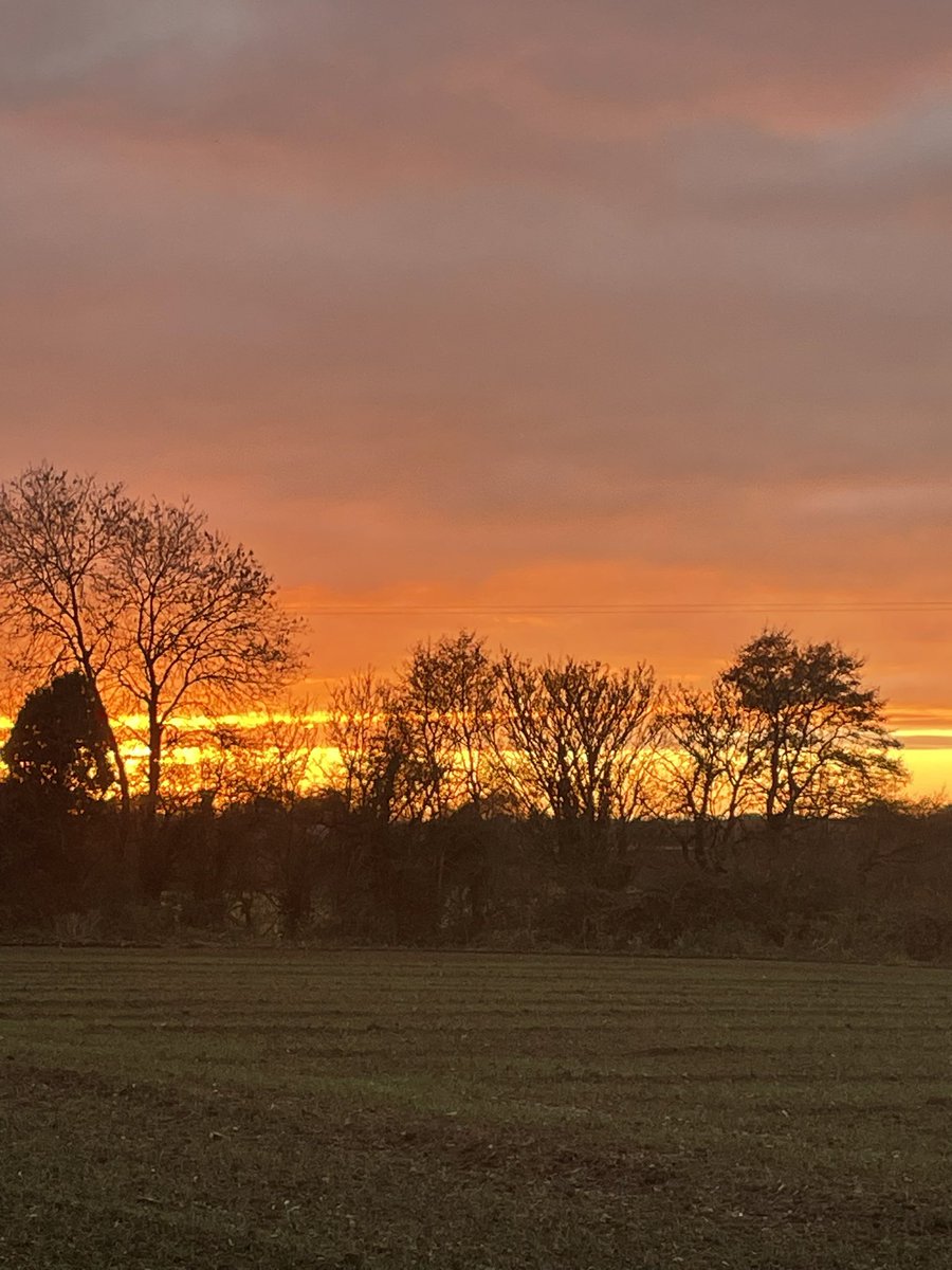 gcamp30's tweet photo. 4pm sunsets 🌅 #decemberskys https://t.co/gCQCE6v2ET