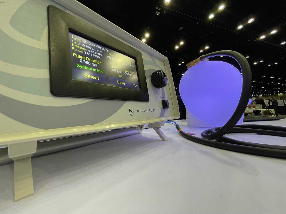 Brainbox_Neuro's tweet photo. With the ability for non-invasive neuromodulation to brain regions associated with epileptic foci and multi-modal integration, visit the Brainbox booth (#1306) at #AES2023 today to find out how the #NeuroFUS can help with your epilepsy research. https://t.co/eQ2b1bLI3Y