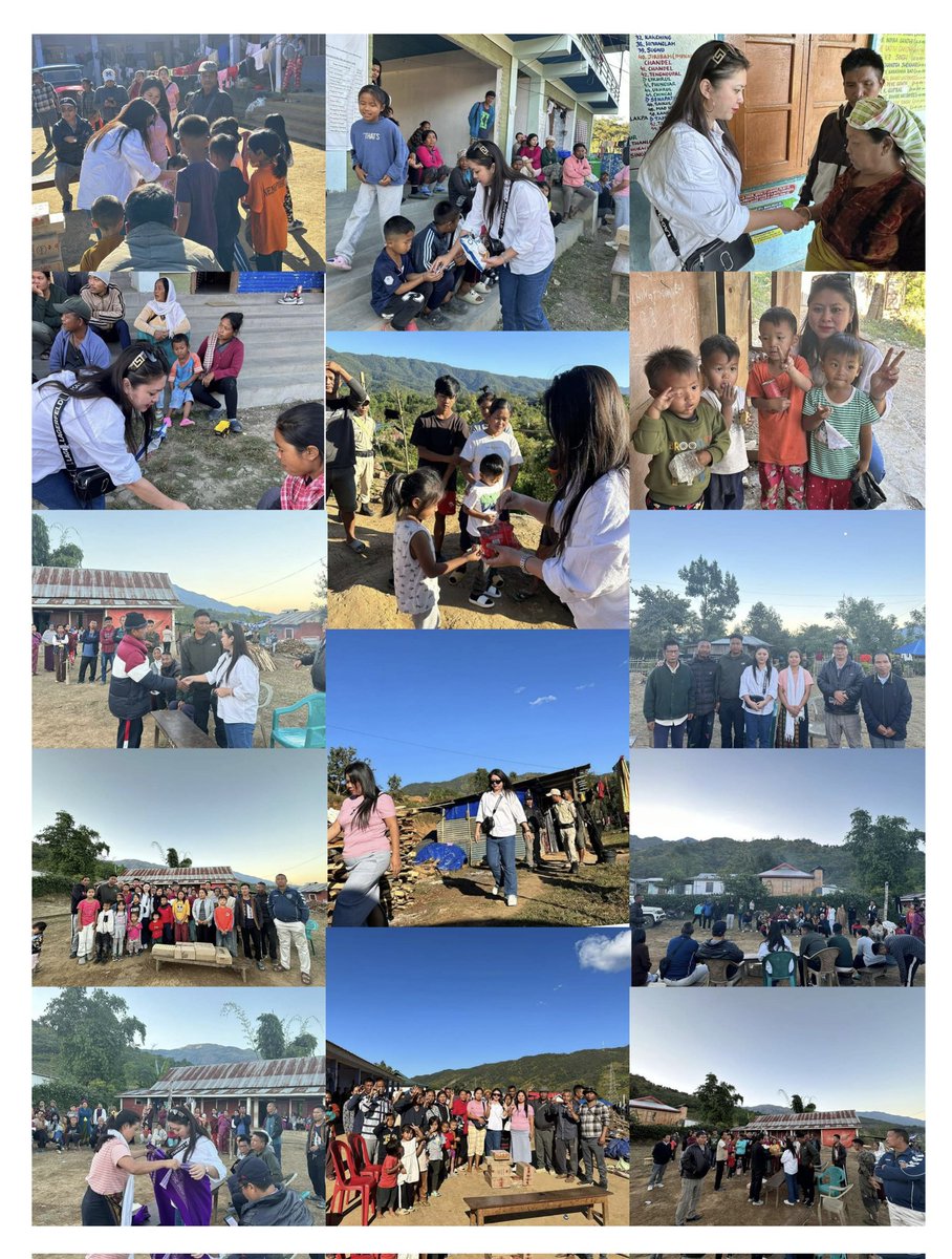 I had visited Relief Camps in Kangpokpi area, and had the opportunity to interact with the IDPs including children &amp; touring various Relief Camps.
It was a great time "putting myself in their shoes" to express my humility.
And I am so happy to see them blissful &amp; ecstasy.