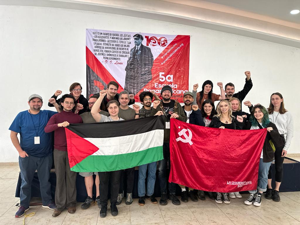 The US delegation to the 5th Panamerican School! The livestreams of this event are available on the Facebook page of América Socialista - en defensa del marxismo. facebook.com/AmericaSociali…