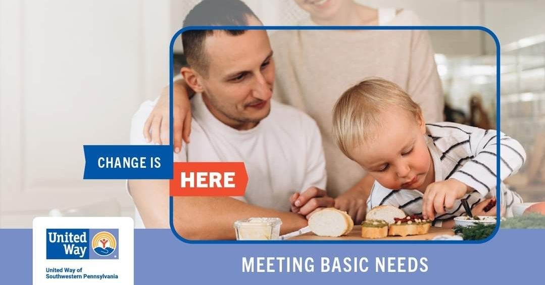 United Way of Southwestern PA is dedicated to meeting basic needs and building a resilient community. Join us in making a lasting impact by donating, volunteering and spreading the word at uwswpa.org. #ChangemakersUnite