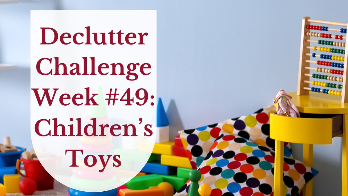 DivineEleDesign's tweet image. 🚀 Ready for a toy revolution? Week 49's challenge is all about decluttering children's toys! Share your before and after photos using #DeclutterWithPurpose. Let's do this! 💪🎮 #ToyDeclutter #Minimalism
