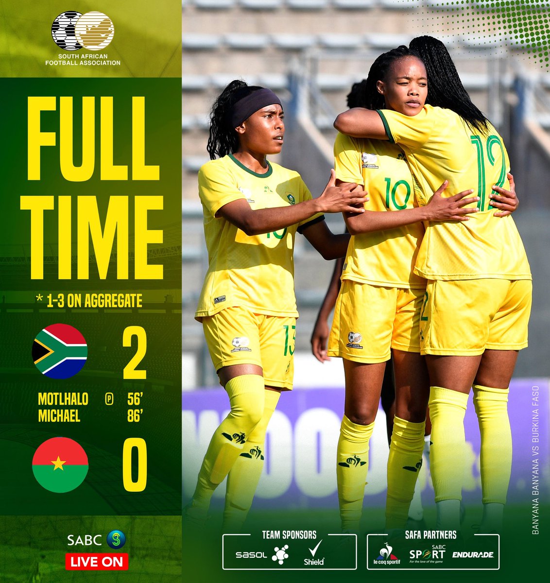 hothaata's tweet photo. Our Pride ..   
@Banyana_Banyana 
#SiyayaeMorroco https://t.co/jgz1PvaHBF