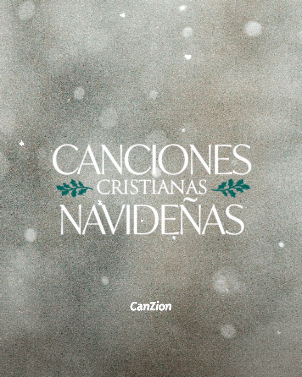 CanZion's tweet photo. Te compartimos estas canciones navideñas cristianas 🎶 para tocar y cantar en tu iglesia o simplemente disfrutar esta temporada.🌟
Cuéntanos: ¿Cuál es tu favorita?
.
.
.
.
#Uncorazon #MajoyDan #Canciones #Alabanza #Adoracion #Jovenes #Navidad #NavidadesConJesus #MusicaNavideña https://t.co/8aUGCB6PV8
