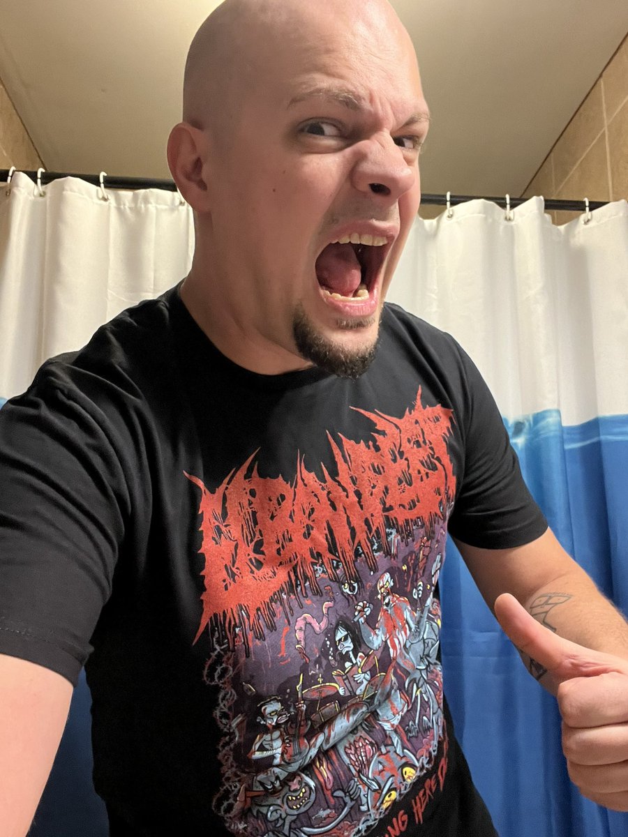 JuiceProPodcast's tweet photo. Score yourself that NEW #ELBOWDEEP single and t-shirt here and feel the power!!! 🤘🏻🔥👊🏻💀

https://t.co/XtfsOReJKv

#deathmetal #deathmatch #grindcore #jpdub #wrestling #punkrock #deathgrind #hpgd #wetemup https://t.co/flRSdoCkf2