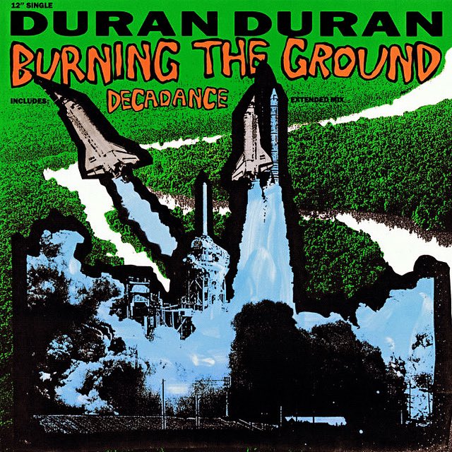 “Barbarella?”
“Mr. President!”

Happy #Duraniversary!!!

On this day in 1989 #DuranDuran released  'Burning The Ground', a stand-alone single used to promote the compilation album ‘Decade.’

#BurningTheGround  #Decadance #OnThisDayInMusic #The80s #Duranie