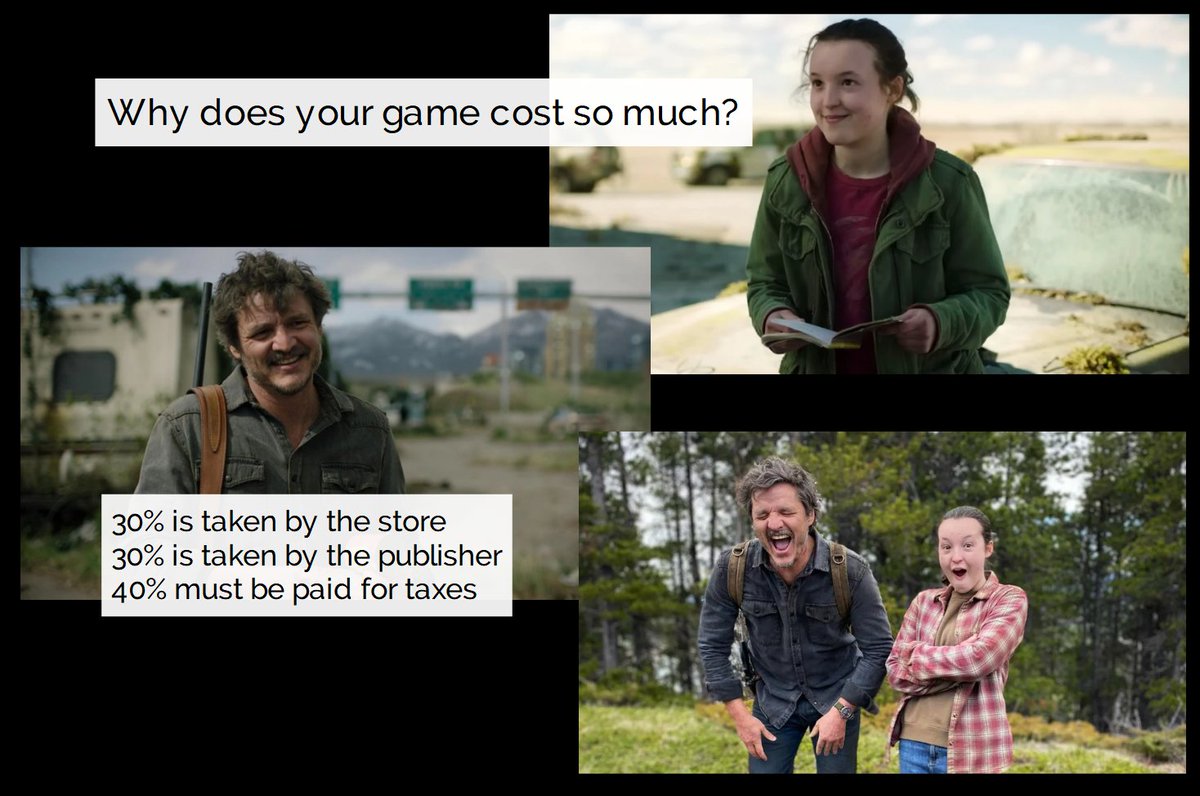 Why does your game cost so much? 
#gamedev #indiedev #IndieGameDev