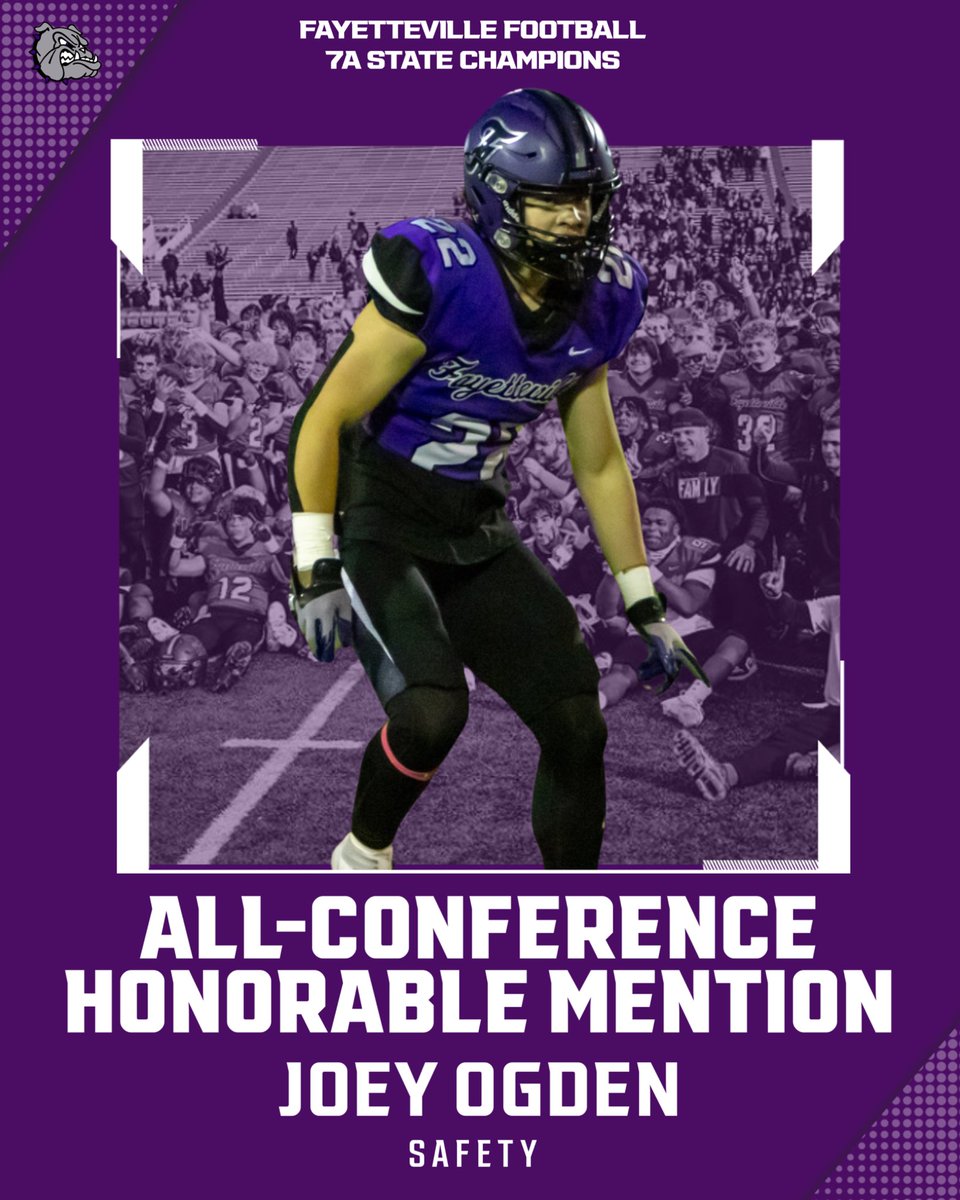 All-Conference Honorable Mention. State Champs. Big Plays Everywhere.