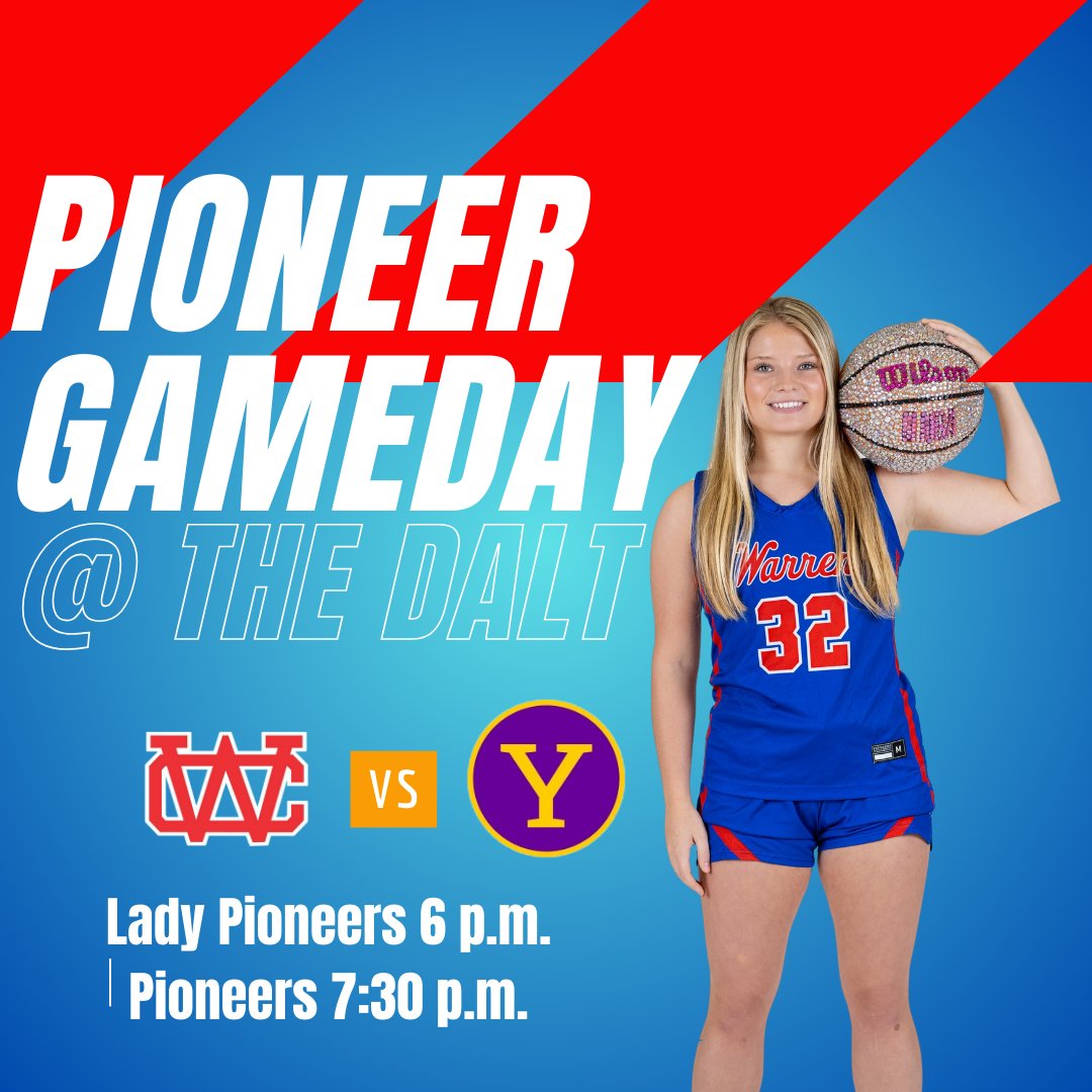 wcpioneers's tweet photo. 🗣🗣 Calling all Pioneers! The Pioneers and Lady Pioneers take on York tonight in a big matchup at #thedalt! Let's pack the house and be loud!
🆚 vs York
📍 The Dalt
⏰ 6/7:30
📻 92.1 The Ticket
https://t.co/tfPlBAAo5Y
🎟 https://t.co/vmHRKpUefI https://t.co/T2FGbAJOab