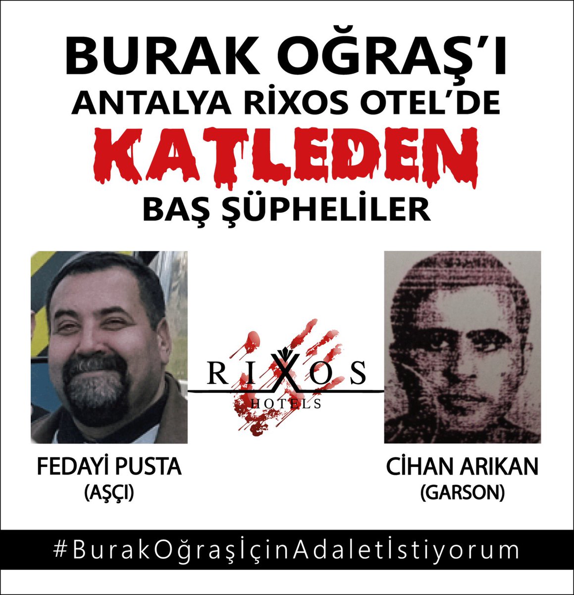 #BurakİçinAdaletİstiyoruz
