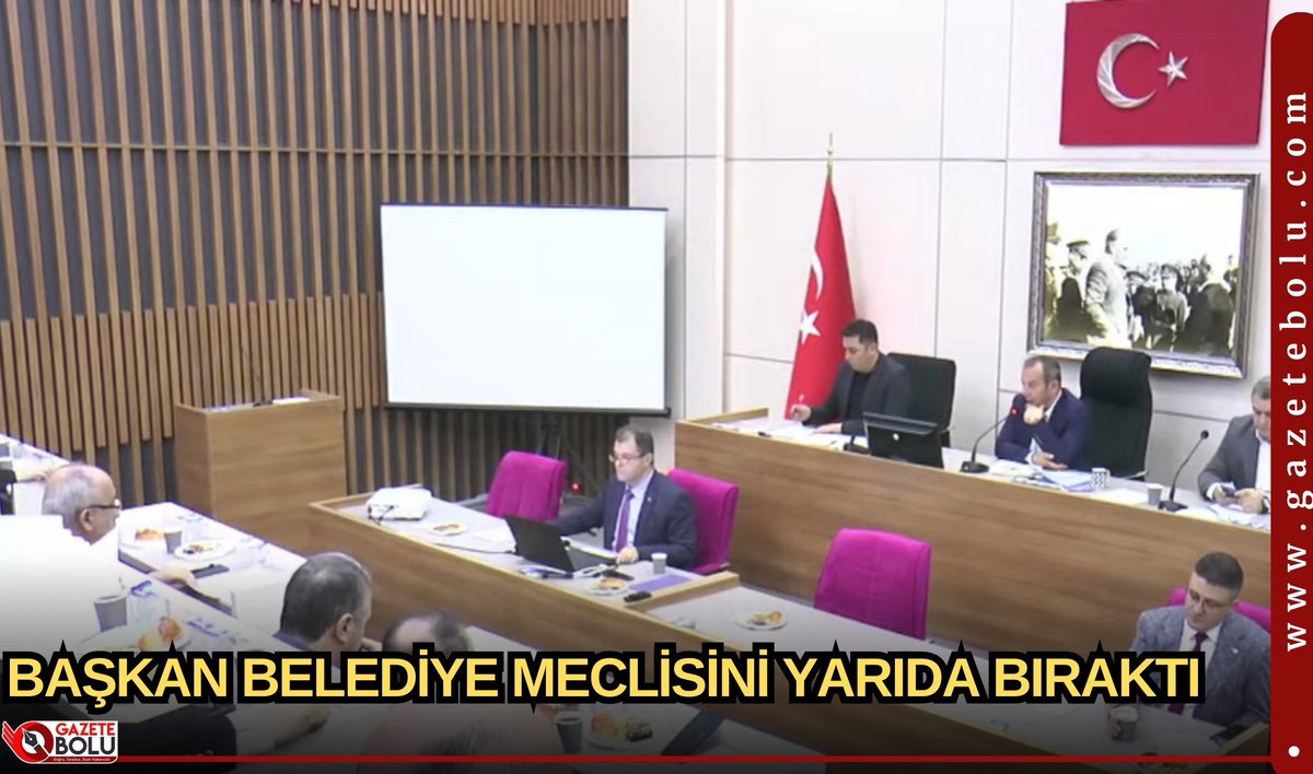 BAŞKAN BELEDİYE MECLİSİNİ YARIDA BIRAKTI - 

gazetebolu.com/haber/68567/ba…