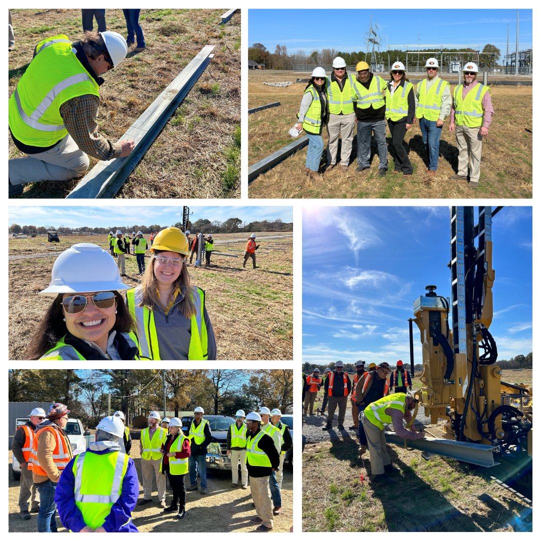 Construction is underway on Panola County's first solar project! We were thrilled to celebrate this milestone with our partners at TVEPA, Panola Partnership, Mayor Hal Ferrell, Senator Nicole Boyd, Board President Cole Flint, and West Camp M.B. Church leaders. @panolacounty