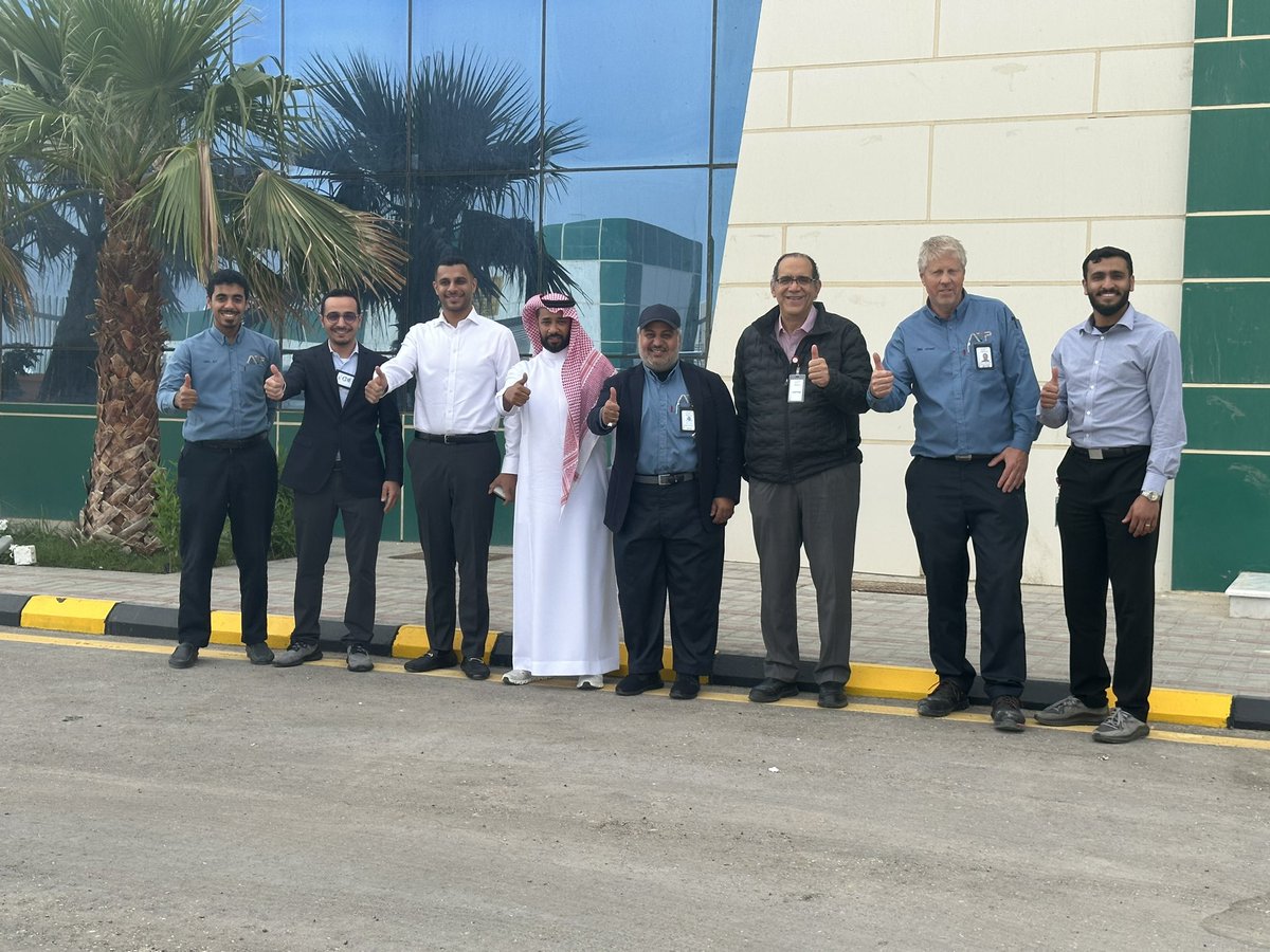 arp_plant's tweet photo. زيارة من فريق CSD Aramco لمتابعة أعمال وتطورات المصنع #aramco_90 #رؤية_المملكة_2030 https://t.co/so0gToLozj