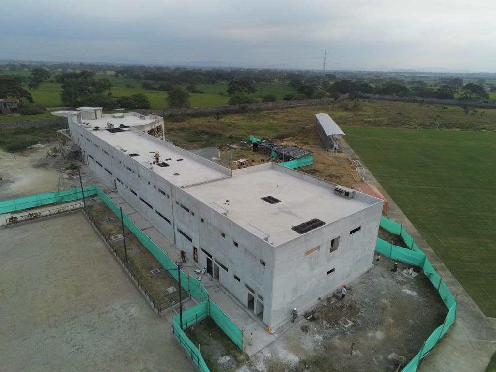 ¡A toda marcha la construcción de la segunda fase del Centro Técnico Duale de la <a href="/FEFecuador/">FEF 🇪🇨</a> ! ⚽ 🚧 🔨

Con el apoyo del Programa #fifaforward la finalización del ala norte  permitirá el hospedaje de las selecciones nacionales con todas las necesidades deportivas y servicios.