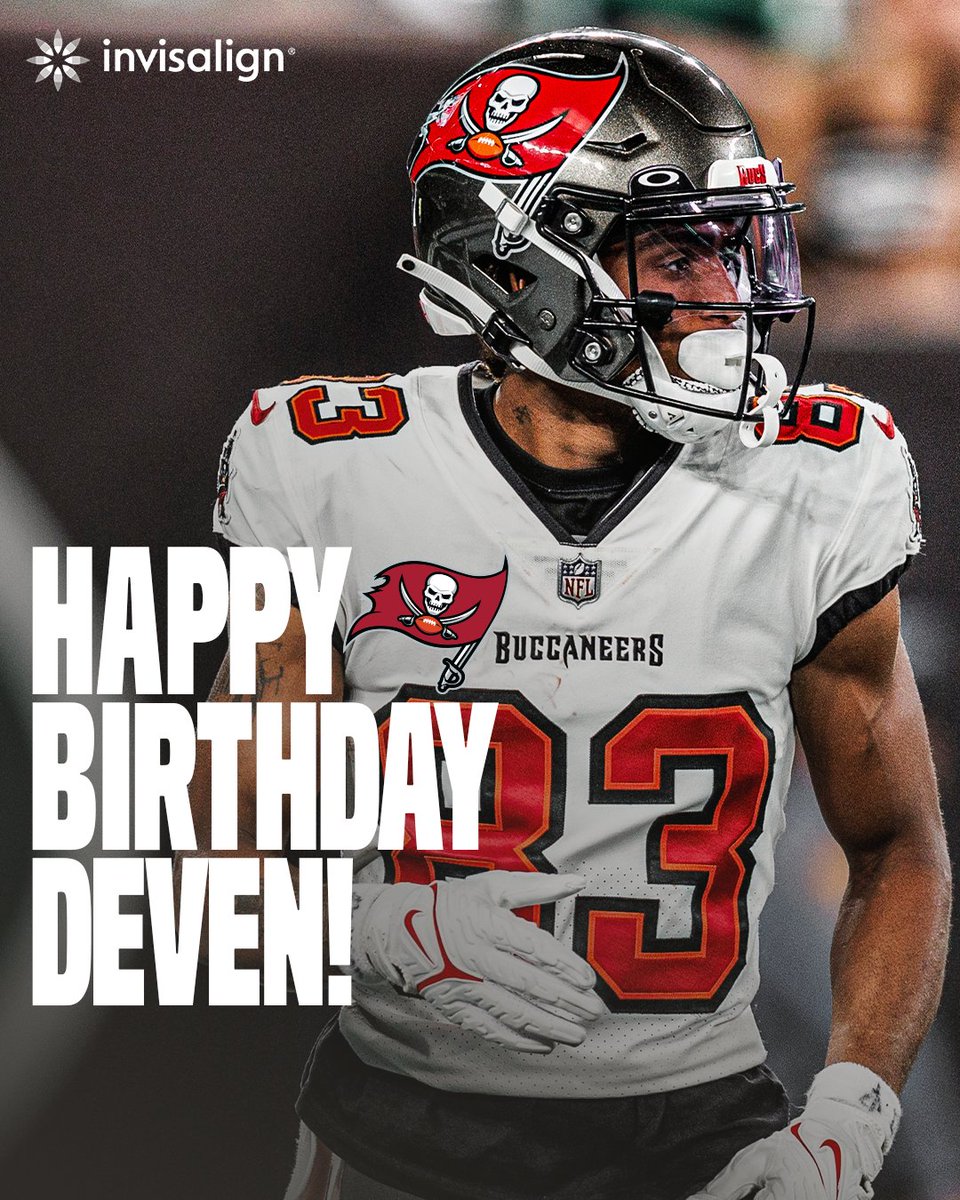 Buccaneers's tweet photo. Happy birthday, @GrandmasterDT! 🎂

1 repost = 1 #ProBowlVote https://t.co/3bL3YRK1iH