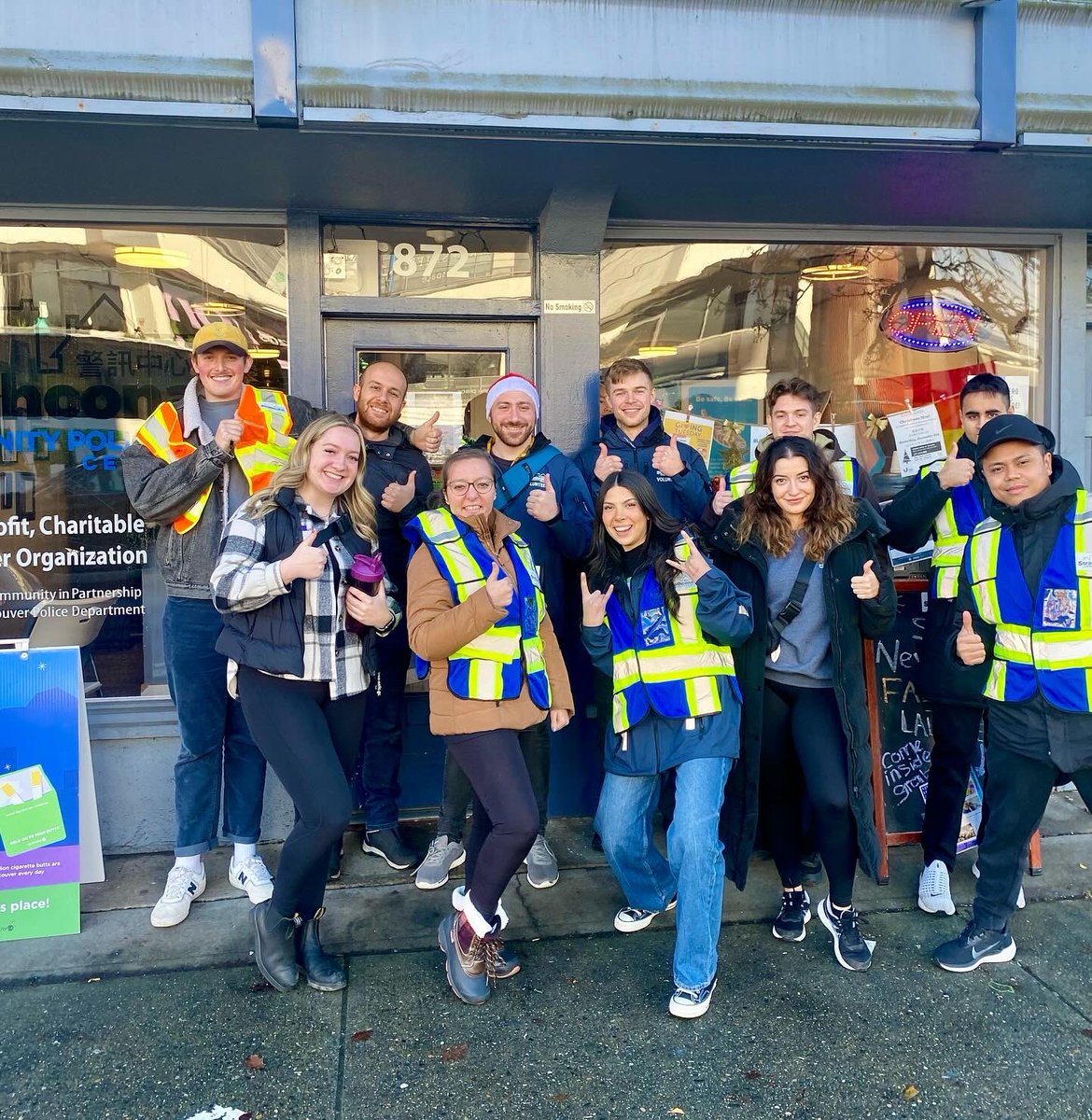 Say hello to our new volunteers! This weekend’s foot patrol and speed watch training was a success! #Volunteers are ready to assist the #Strathcona #community. #vancommunitypolicing #patrols #Community