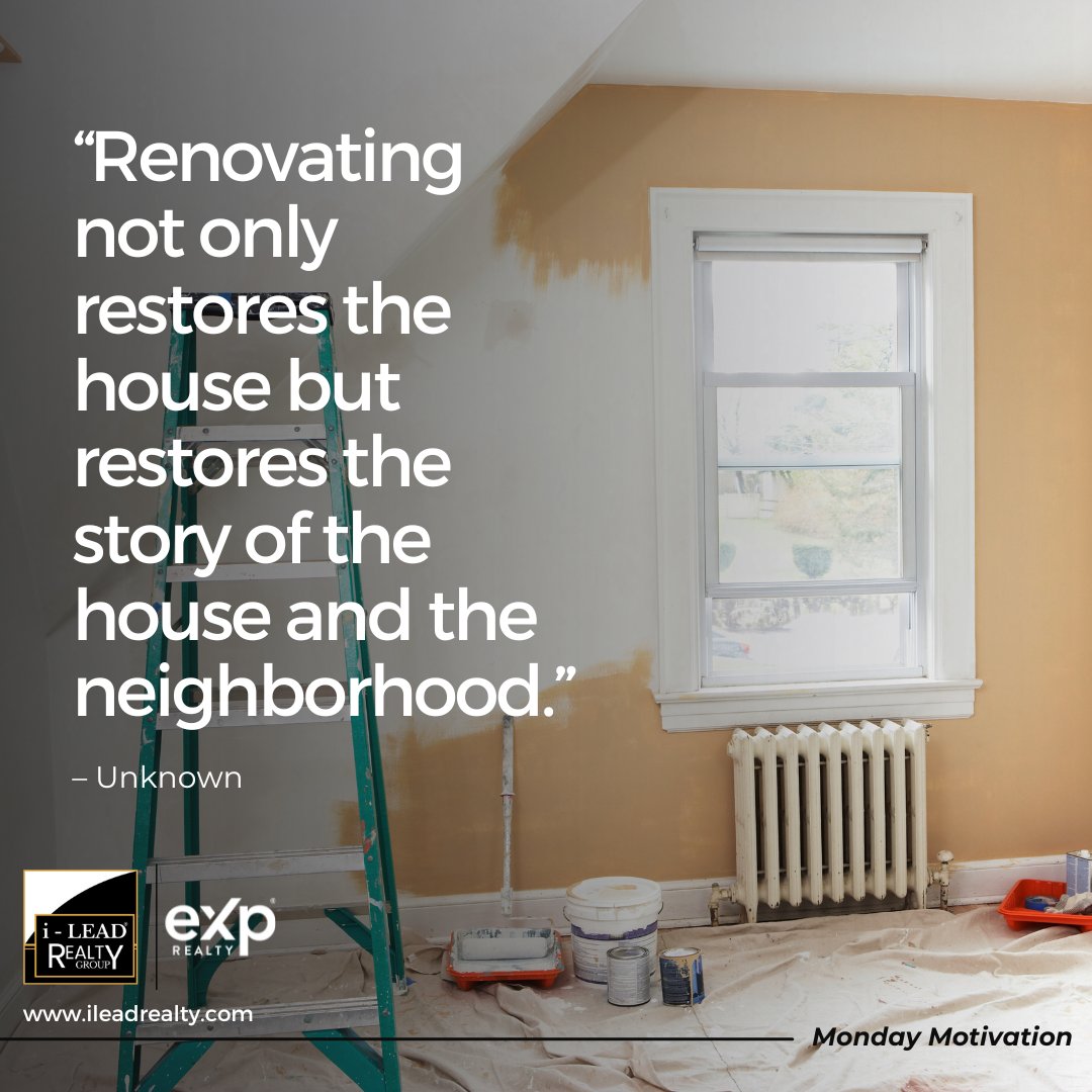 Renovating goes beyond walls – it's about breathing life back into homes and preserving the heartbeat of our neighborhoods. 💚 #HomeRenovation #CommunityRevival #StoryRestoration