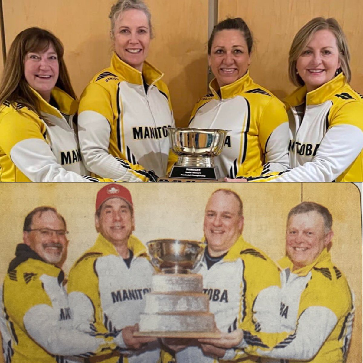 Good luck to Team Manitoba at the 2023 Everest Canadian Senior Curling Championships! Follow the event online below ⬇️ 📍 Vernon, BC 📆 Dec. 3-9, 2023 🔗 curling.ca/2023seniors #CSCC2023 #TeamManitoba 🤎🦬💛