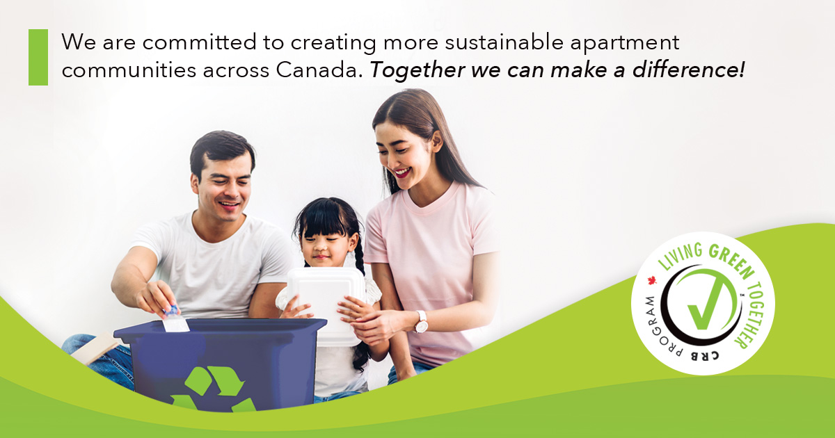 crbprogram's tweet image. From energy-efficient initiatives to waste reduction strategies, the Canadian CRB Program is taking steps to create greener and more sustainable apartment communities across Canada. Share your thoughts and let&apos;s inspire each other to create a positive impact! #livinggreentogether