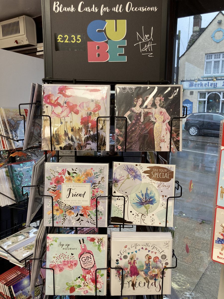 Lovely spinner full of fabulous cards from @NoelTattGroup available at Clutterbuck Cards & Gifts #dursley @cardgains @Juacard1 @greetingstoday @Prog_Greetings