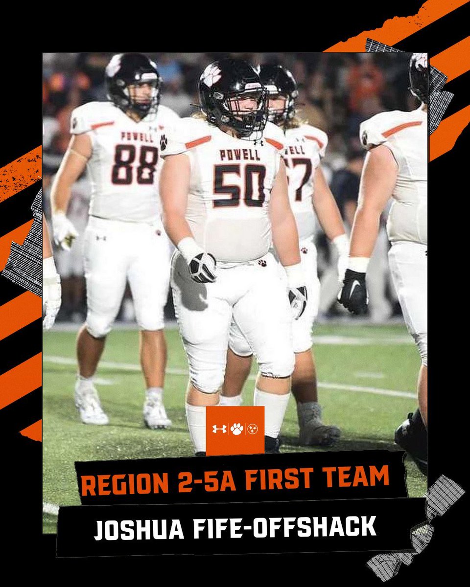 Powell (Tenn.) High Football (@powellhighfb) on Twitter photo Congratulations to <a href="/JoshuaFifeO50/">Joshua Fife-Offshack</a> on being chosen for the Region 2-5A 1st team! #WelcomeToTheJungle Congratulations to <a href="/JoshuaFifeO50/">Joshua Fife-Offshack</a> on being chosen for the Region 2-5A 1st team! #WelcomeToTheJungle