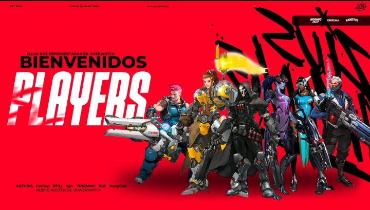 Llega diciembre y con el nuevas noticias.

Queremos darle la bienvenida a nuestro nuevo roster de overwatch, quién nos estará representando en eventos oficiales.

Bienvenidos dragones

🛡️<a href="/KatnnisX/">Vatnniss</a>
🛡️ Hyper
🗡️<a href="/ryalmore/">ryalmore</a>
🗡️<a href="/Shey_OwO/">Arturo</a>
🗡️ Catsup
💉<a href="/RobertoGamer2/">~Roberto~  🇲🇽</a>
💉Danycok
💉TpkDany