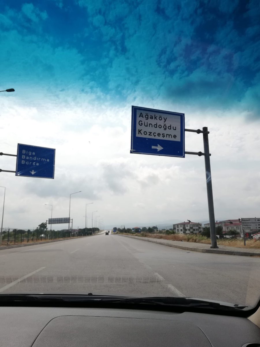 Dünyanın en güzel yol ayrımı