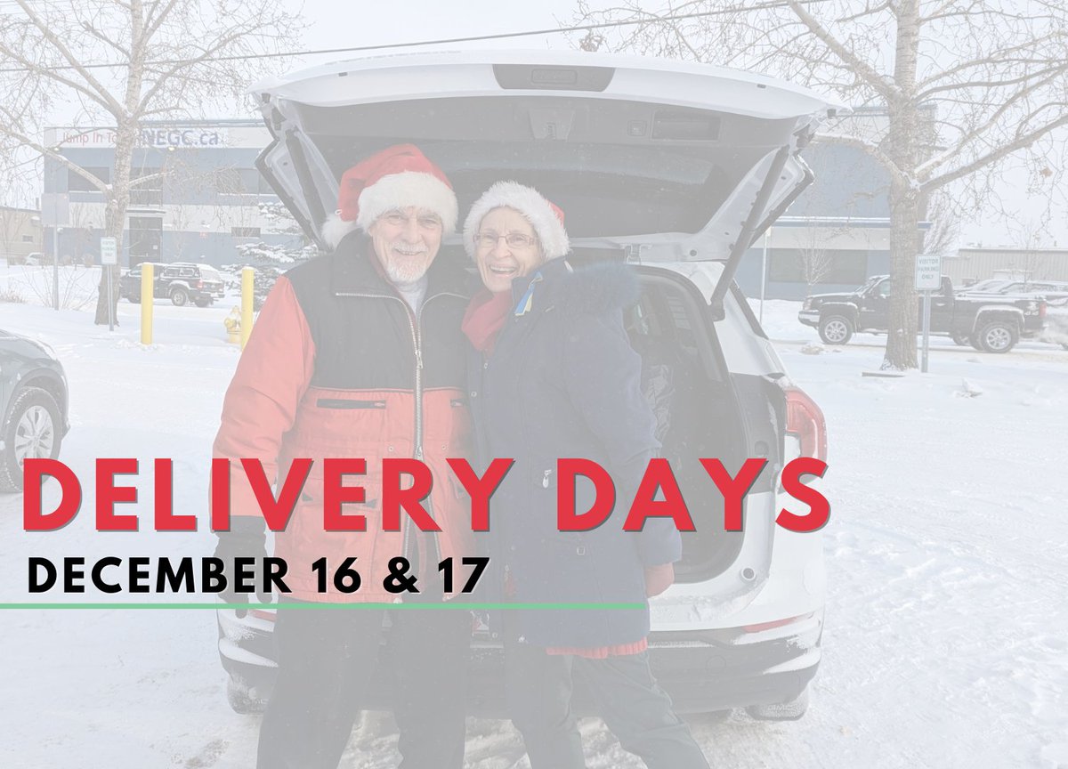 SantasAnonymous's tweet photo. Delivery Day shifts are now open! Find all the info you need here 🎅
https://t.co/iq7czUW4Ex
#yegsantas #santasanonymous #deliveryday2023 #deliveryweekend https://t.co/0bhYw3QOC4