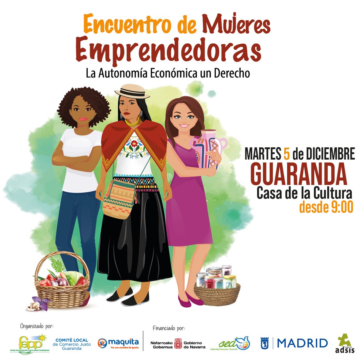 #Bolívar 𝐄𝐧𝐜𝐮𝐞𝐧𝐭𝐫𝐨 𝐌𝐮𝐣𝐞𝐫𝐞𝐬 𝐄𝐦𝐩𝐫𝐞𝐧𝐝𝐞𝐝𝐨𝐫𝐚𝐬¿A qué desafíos se han enfrentado las mujeres emprendedoras en este tiempo?  𝐓𝐞 𝐢𝐧𝐯𝐢𝐭𝐚𝐦𝐨𝐬 𝐚 𝐝𝐞𝐬𝐜𝐮𝐛𝐫𝐢𝐫 𝐬𝐮𝐬 𝐢𝐧𝐬𝐩𝐢𝐫𝐚𝐝𝐨𝐫𝐚𝐬 𝐡𝐢𝐬𝐭𝐨𝐫𝐢𝐚𝐬. <a href="/MADRID/">Ayuntamiento Madrid</a> <a href="/FundacionAdsis/">Fundación Adsis</a>