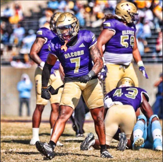 Blessed to receive an offer from Alcorn state university 🍢🍢