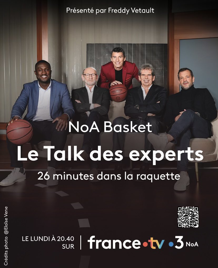 Le nouveau rendez-vous à ne pas manquer ce soir ! Sur @F3NoA la chaîne 100% Nouvelle-Aquitaine #basketball @GollFabrice @PhilMartinetti @DelphVialanet @JacquesPate