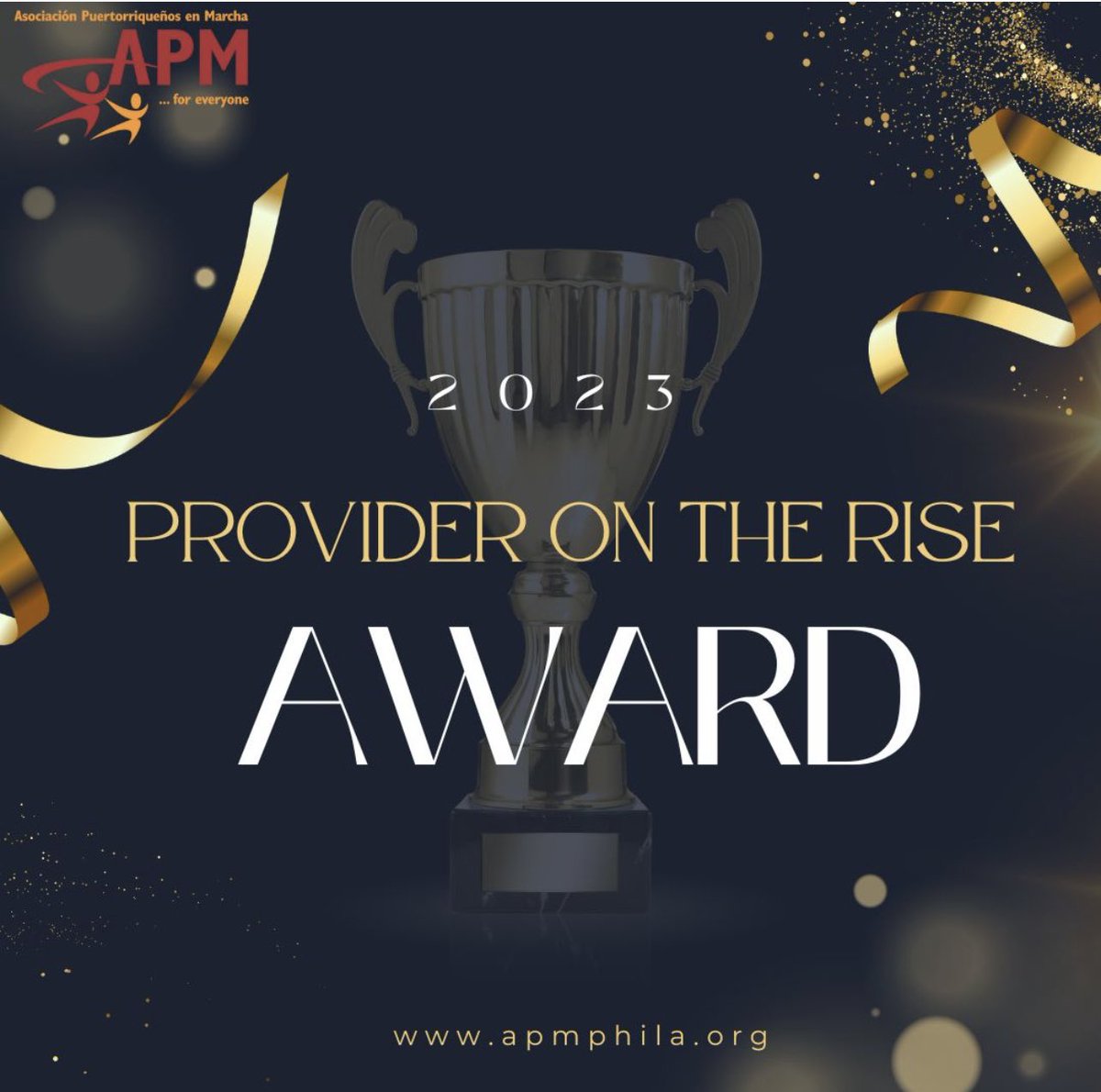 With great joy we would like to share that APM won the 'Provider on the Rise' award by the CBH Evidence-based department at EPIC!