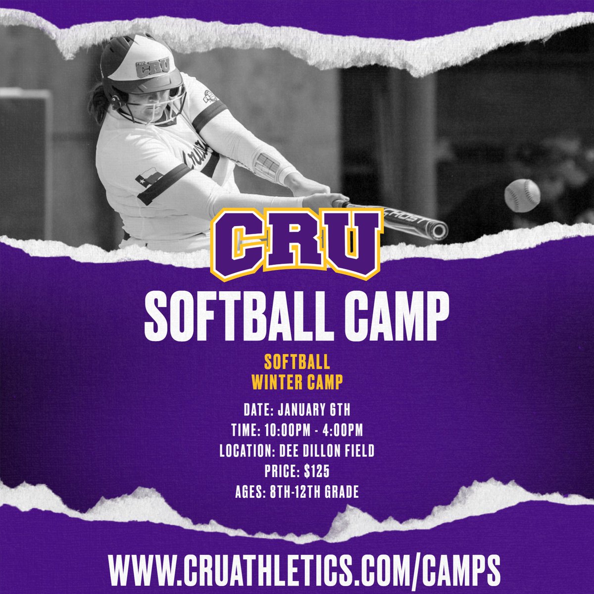 CruSoftball's tweet photo. We hope to see you in January! https://t.co/BEl6WrxVJQ