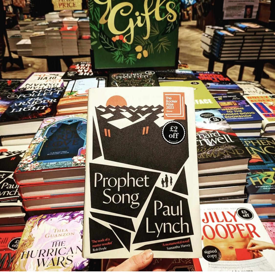 Did we mention that we have #ProphetSong by @paullynchwriter back in stock? 

I have this one on my Christmas wish list!