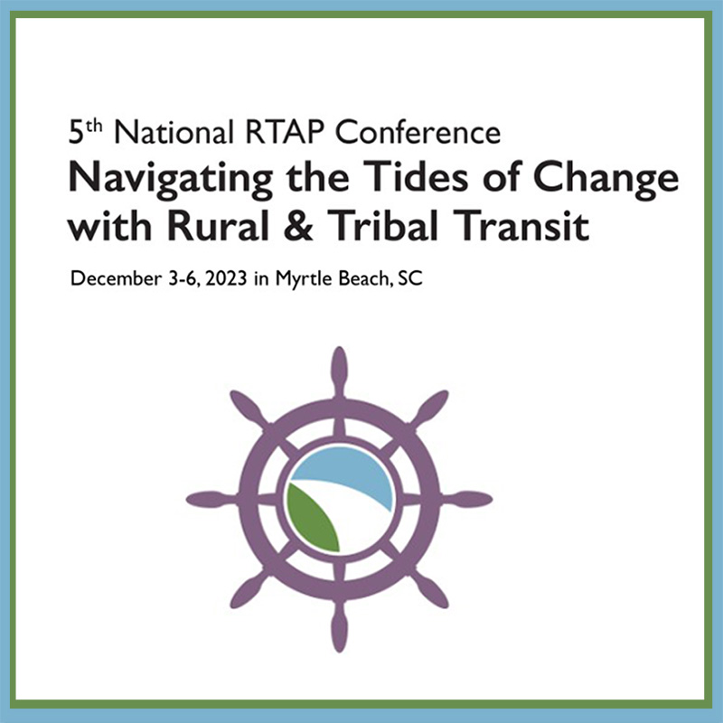 At this week’s @nat_rtap conference FTA joins rural & tribal transit providers in Myrtle Beach, SC & participated in discussions on tools and trends, including ways for transit providers to serve Medicaid recipients; the future of multimodal transit; property acquisition & NEPA.