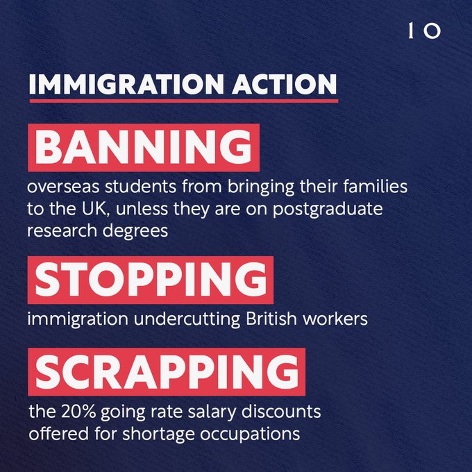 Britain took an important decision to reduce the immigration rate