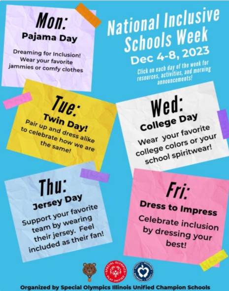 halewolves54's tweet photo. See attached flyer for spirit days this week to celebrate National Inclusive Schools Week! #HalePackStrong 💜 https://t.co/GjE1HXMSwH