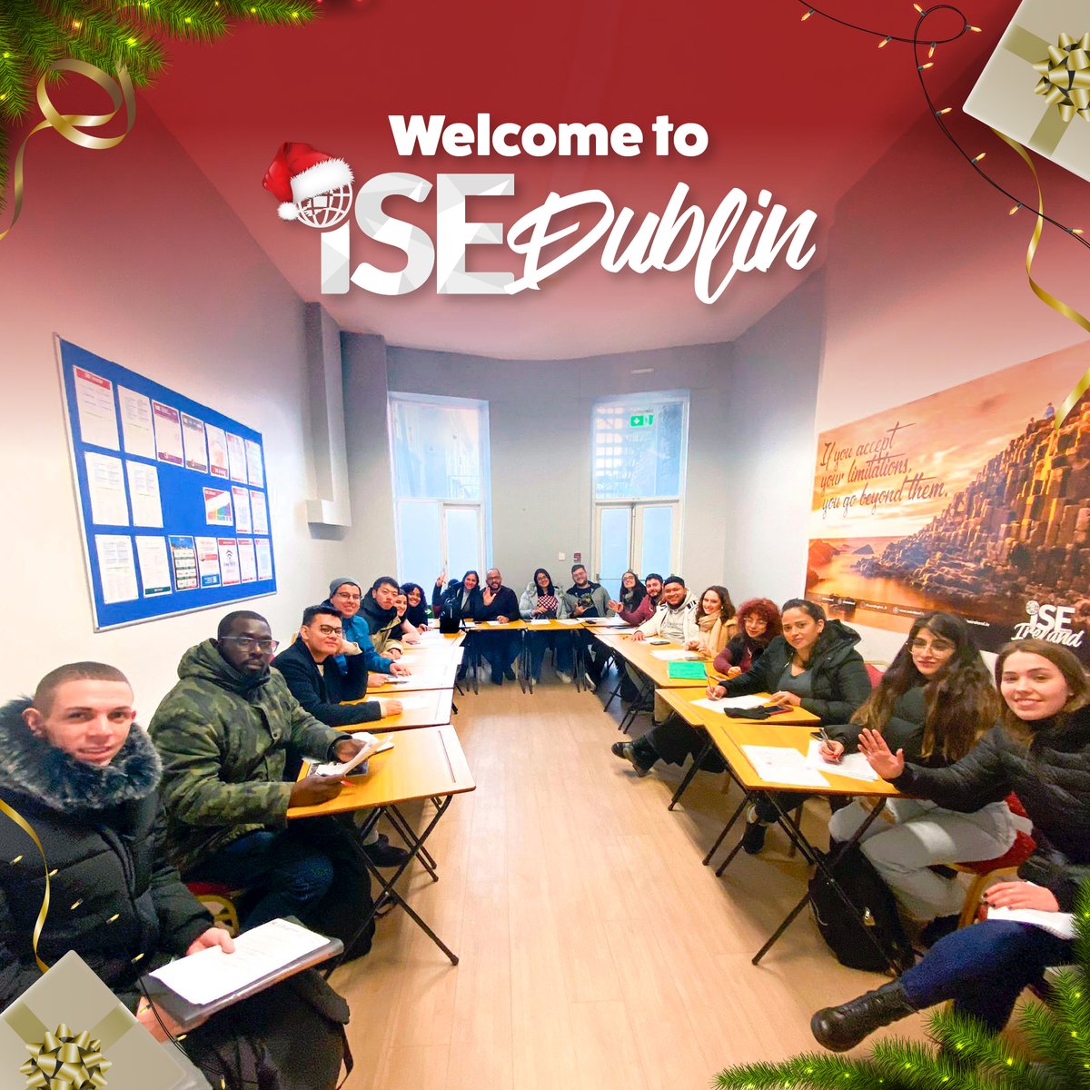 LearnEnglish_IE's tweet image. The start of a new chapter. A full house today for induction. Welcome to Ireland and welcome to ISE guys. Best of luck in the coming months. 🇮🇪📖☘️ #Dublin #ISEIreland #englishcourse #studyinireland