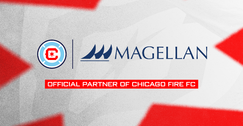 ChicagoFire's tweet photo. Chicago Fire FC is proud to welcome back Magellan as our official partner.

#cf97 | @MagellanCorp