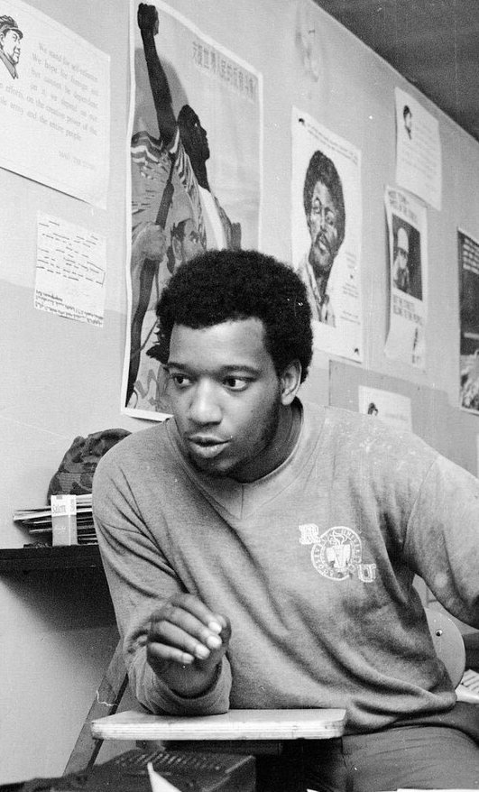 kamaufranklin's tweet photo. On Dec. 4, 1969, Black Panther Party Illinois Chairman Fred Hampton was assassinated by the Chicago Police &amp; the FBI. The police are not here to "protect us" or to "fight crime" they are here as an arm of the state to stop us from organizing for our freedom https://t.co/gfdAIhwnC0