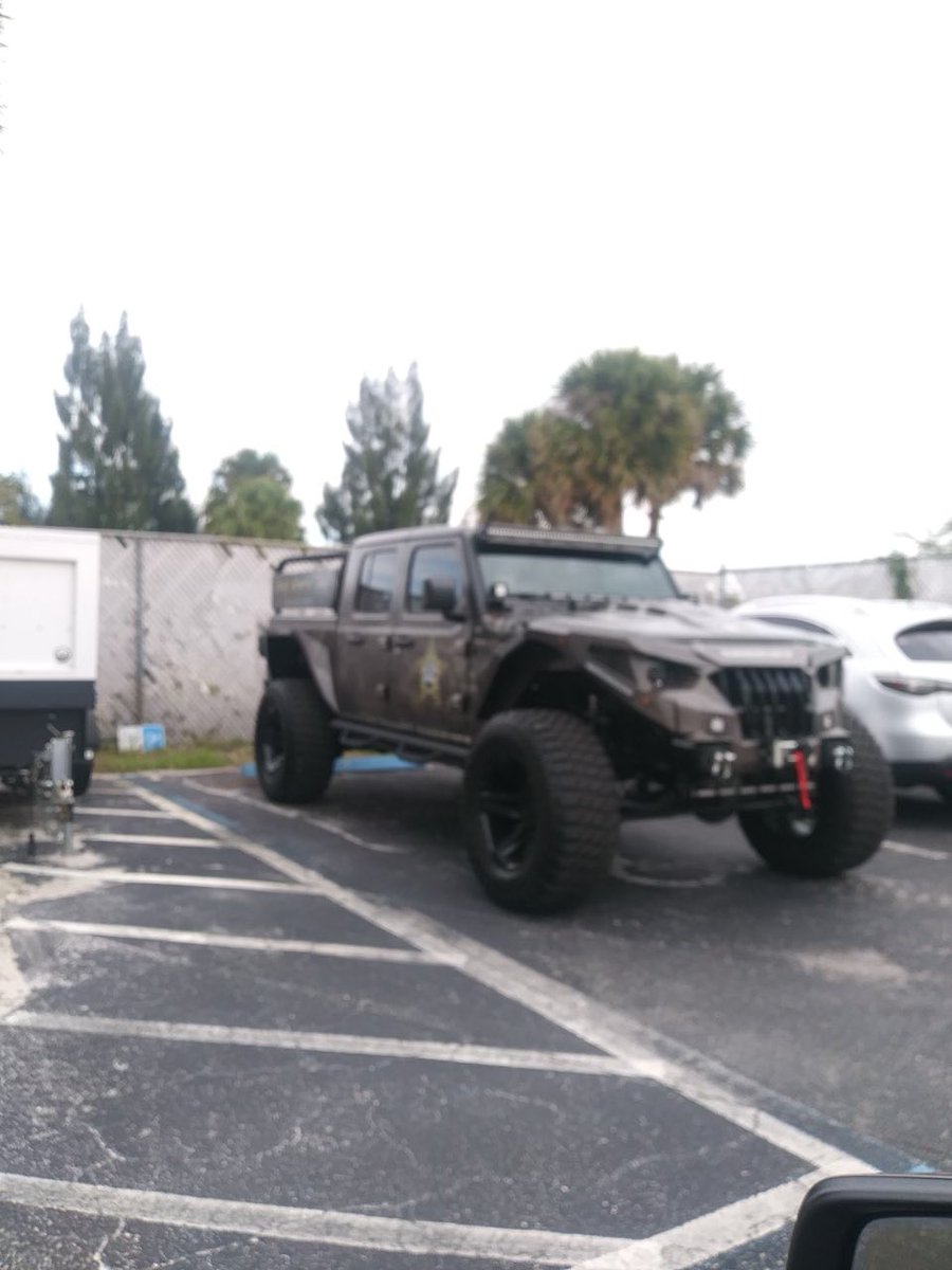 PoliticsBroward's tweet photo. It’s here @bsosherifftony personalized campaign vehicle has arrived, it’s parked at fleet in a disabled parking spot! 

📸 Look at this post on Facebook https://t.co/ilz6vc8cu4

@C38557143 @wsvn @nbc6 @WPLGLocal10 @SunSentinel @CBSMiami @MiamiHerald 
Feel free to SHARE! 🤡🎪 https://t.co/yDjxRVgLys
