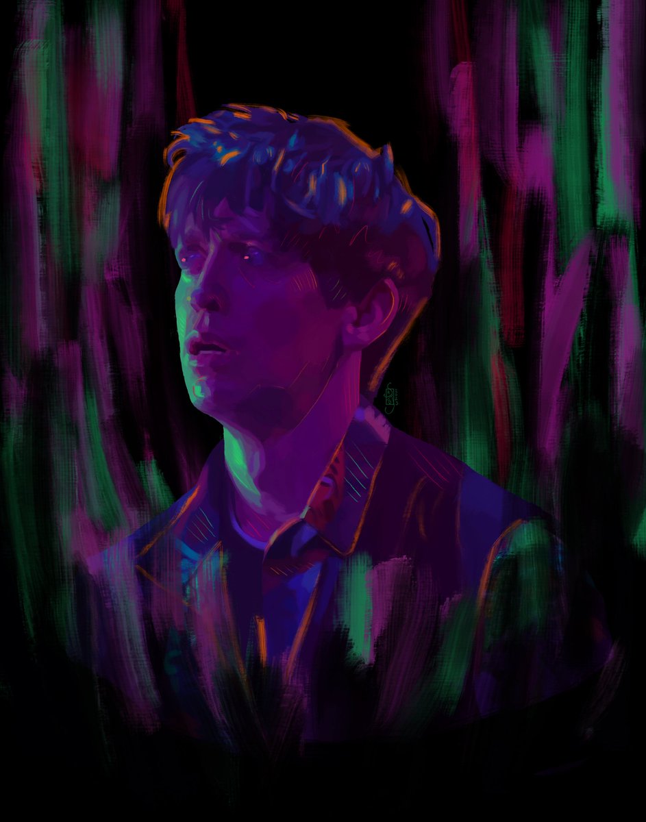 scaledgrey's tweet photo. Darkness will spare my soul

Here's all my #NerdyPrudesMustDie paintings in one set! These teens live rent free in my head for all eternity. I think I have the show memorized at this point for how much I watched it while doing these.

Yes I redid Richie don't look at me 

1/3 https://t.co/a5PahrLVX4