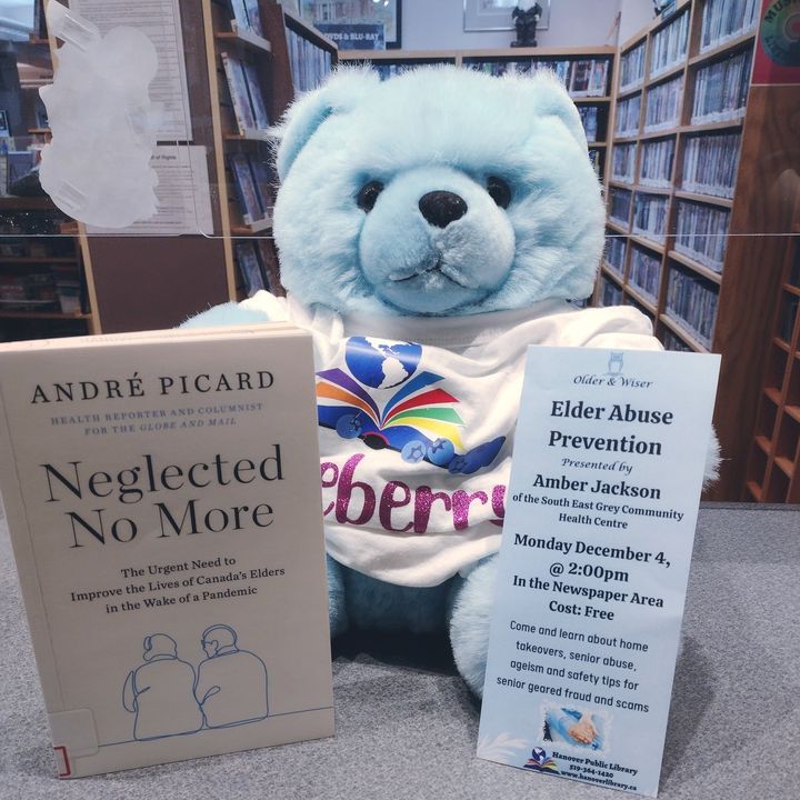 HanoverLibrary's tweet image. Today at 2 pm, join us for a presentation on Elder Abuse Prevention. We will learn what elder abuse is and how to prevent it.  Monday, December 4th | 2pm. Free, all are welcome.