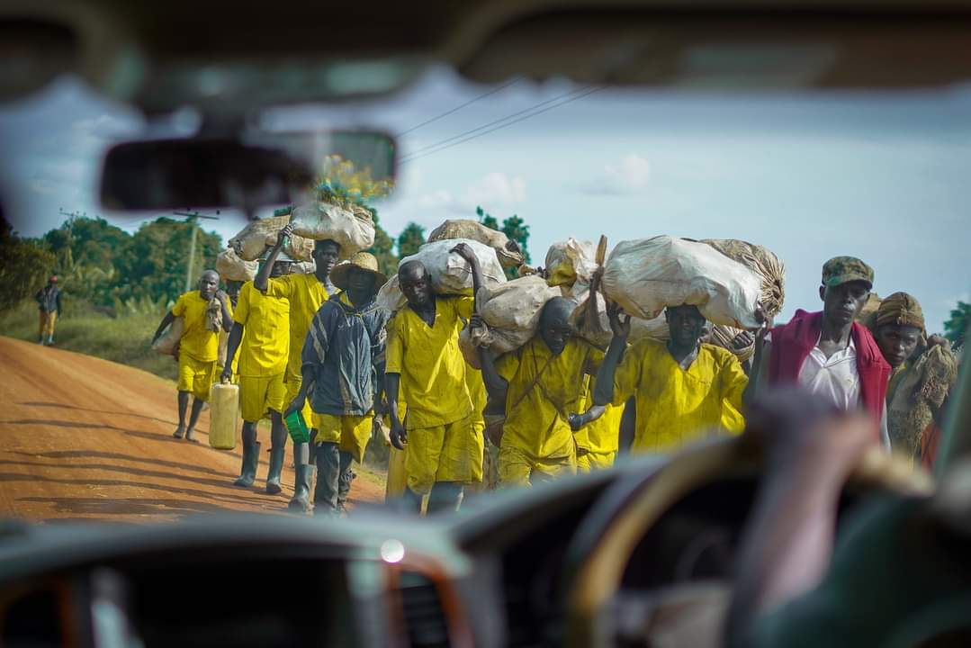 The dehumanizing conditions prisoners are subjected to in Uganda. You then think about the political prisoners who have to go through this indignity for committing no crime whatsoever!