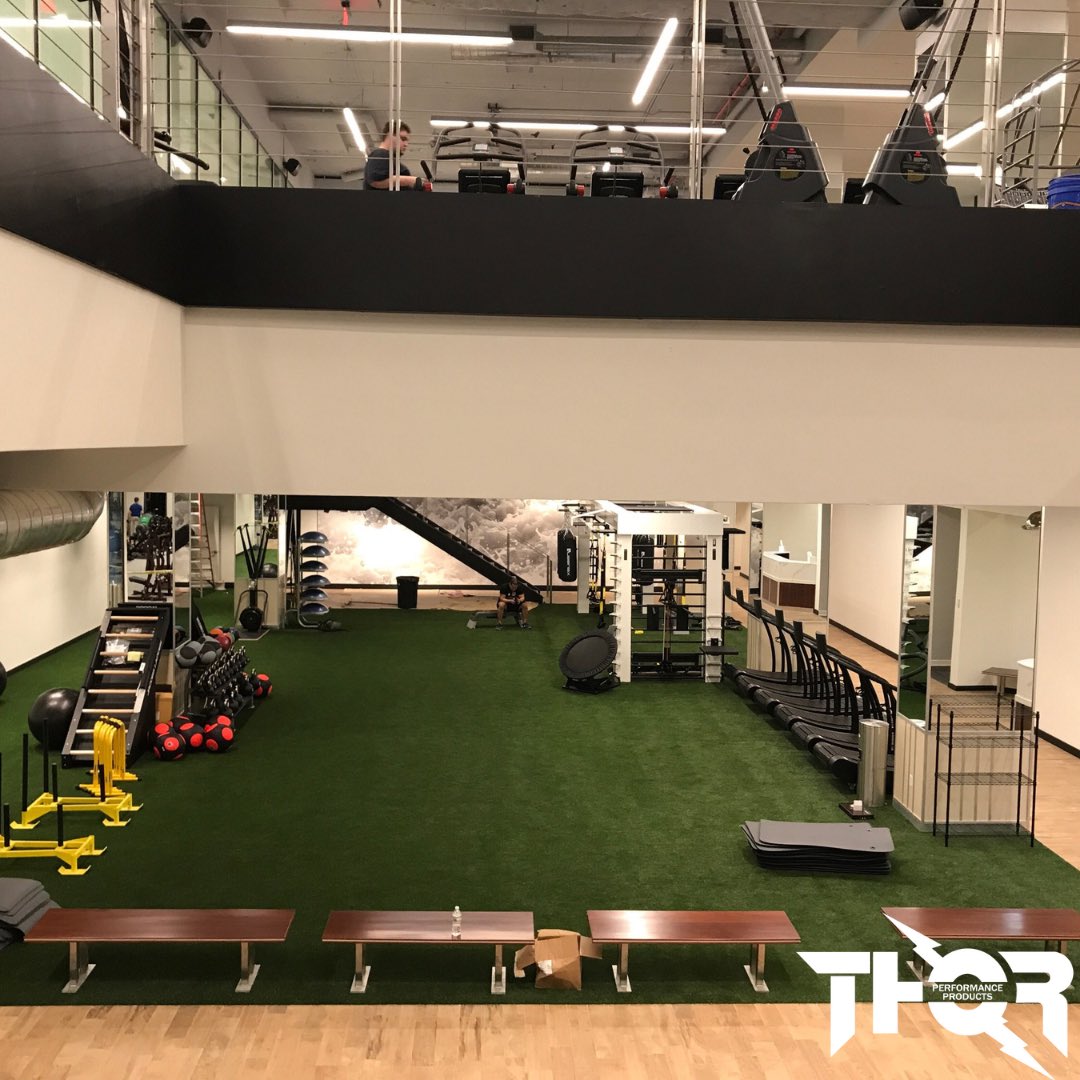 ThorPerformance's tweet image. Is an open field, or non-customized performance turf the right fit for your facility?

Sometimes a blank canvas is exactly what different fitness specialists need for their programming.

#flooredbyTHOR #ThorPerformanceTurf #flooring #artificialgrass #interiordesign #fitness #gym