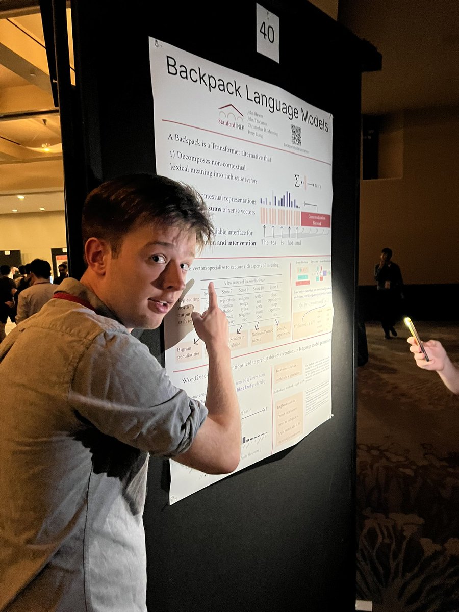 It’s conference time! Come say hello at EMNLP to hear my hot takes on understanding LMs

Is your CS department hiring? Hey nice come talk to me!

Do you know few people at EMNLP? Not for long; come talk to me!

Here’s what I look like at a poster session when the lights go out