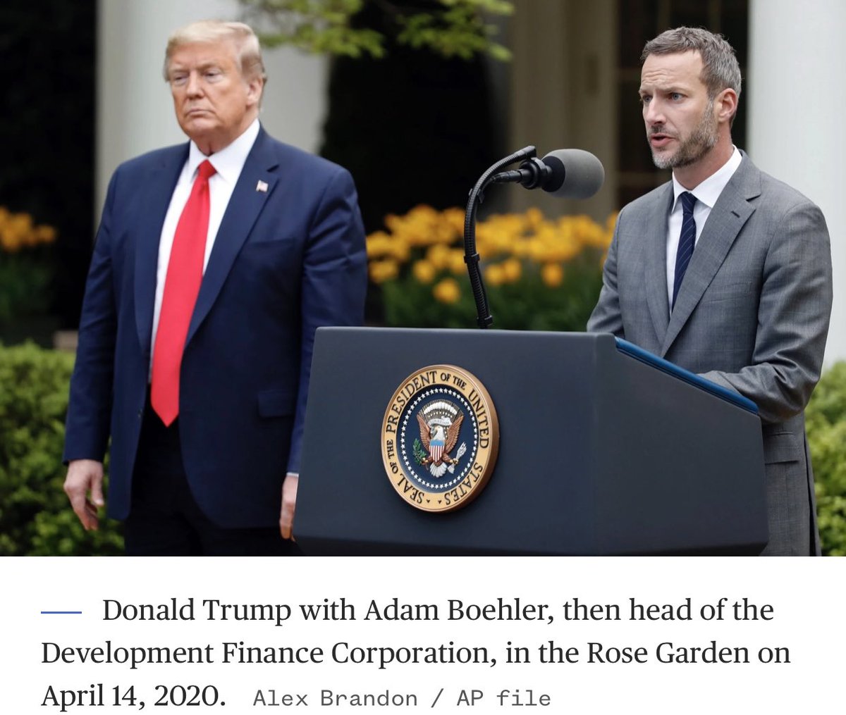 Jared Kushner‘s college roommate was awarded $100 million by Donald Trump to procure PPE during Covid. Adam Boehler only spent $1 Million as our doctors wore garbage bags and fought over ventilators. Who else demands an investigation as public as Hunter Biden’s?🤚🤚🤚