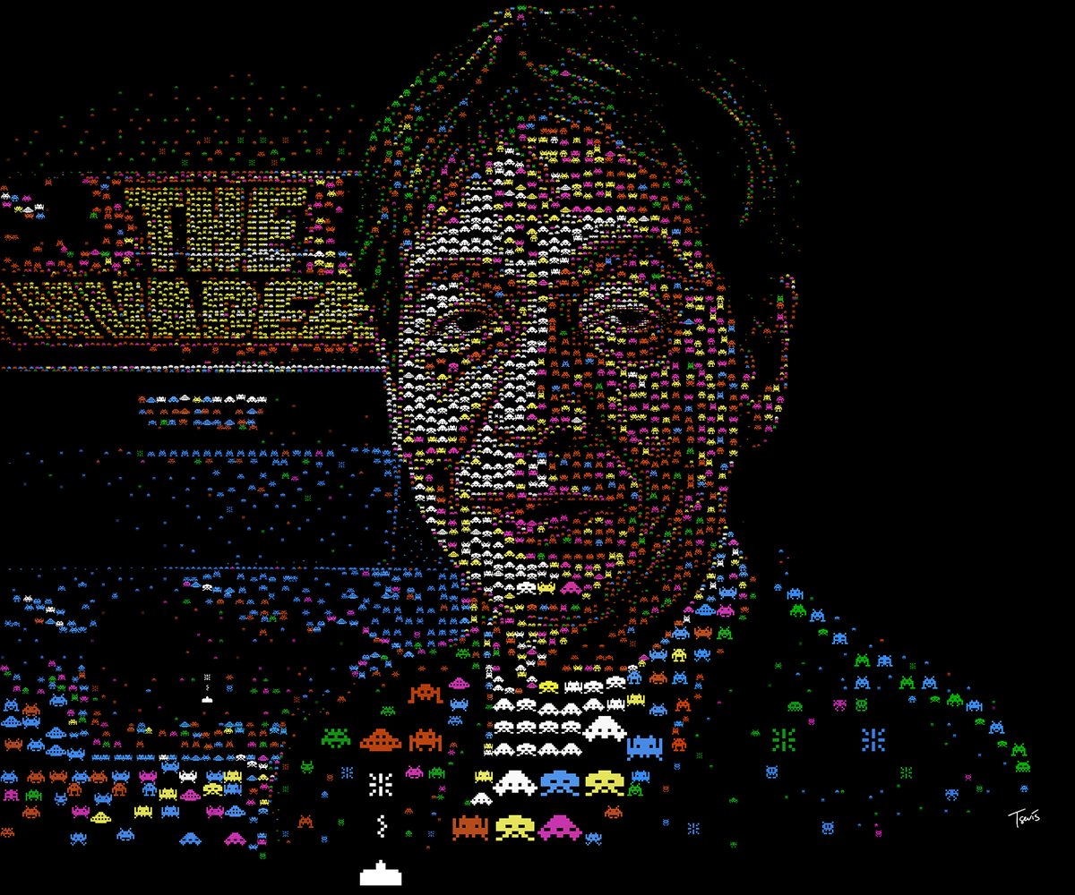 oldyzach's tweet image. Tomohiro Nishikado by Charis Tsevis❤️😍

link: flickr.com/photos/tsevis/…

#monday #retrogames #retrogamers #retrogaming #GamersUnite #SpaceInvaders #Art