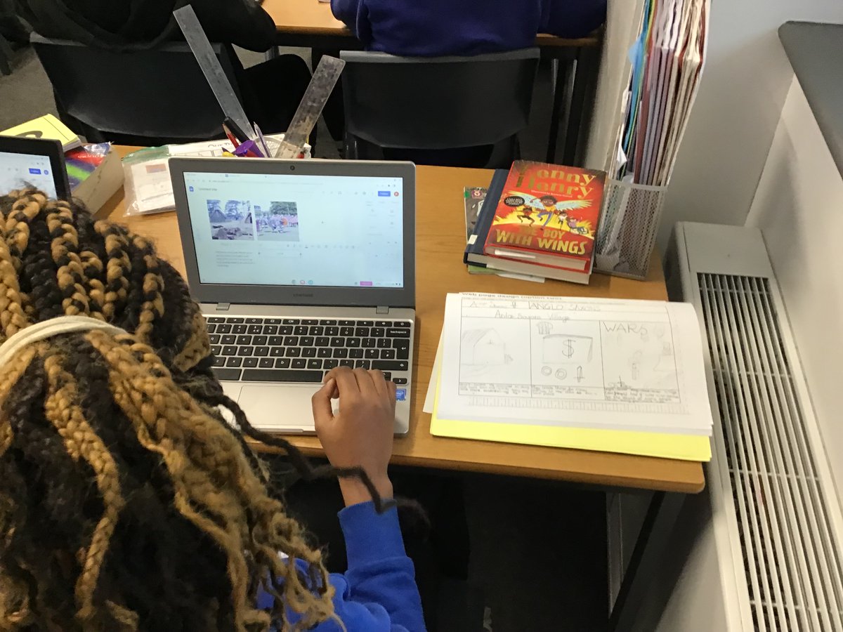 HunsMoorPrimary's tweet image. Year 6 have been busy building their own websites about the Anglo-Saxons today, using Google Sites! #googlesites